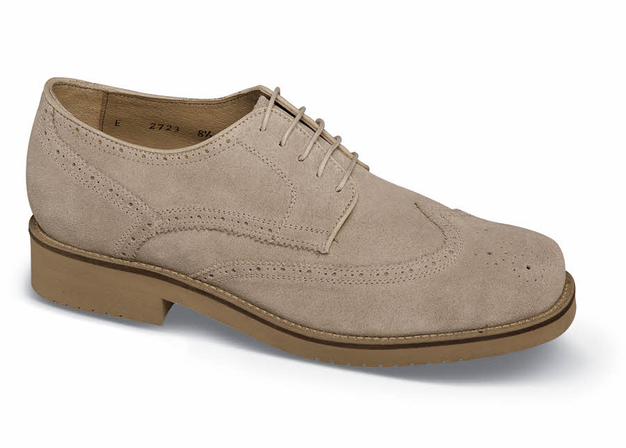 Sand Suede XD Wing-Tip Oxford