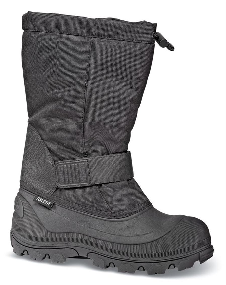 Black Utah Strap Boot