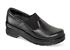Imperial Black Leather Clog