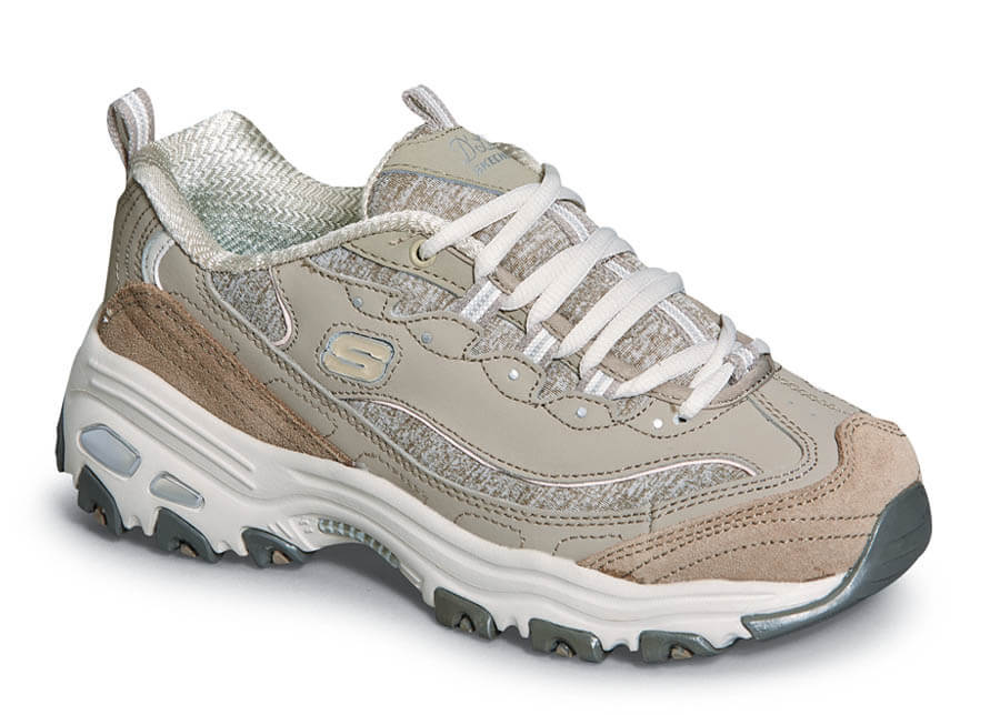 D&#39;Lites Me Time Taupe Trainer