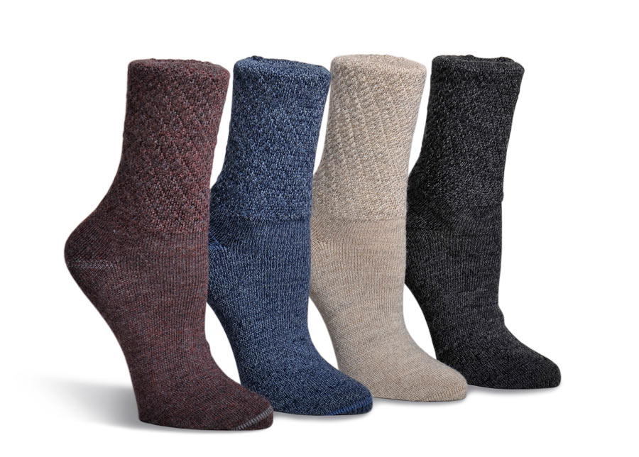 Silky Wool/Silk Lightweight Socks