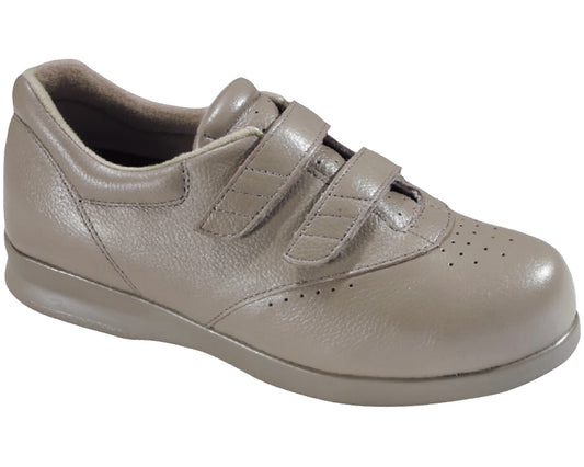 Taupe Leather-Paradise II BY DREW 2