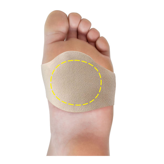 Beige-VISCO-GEL BALL OF FOOT WRAP 1