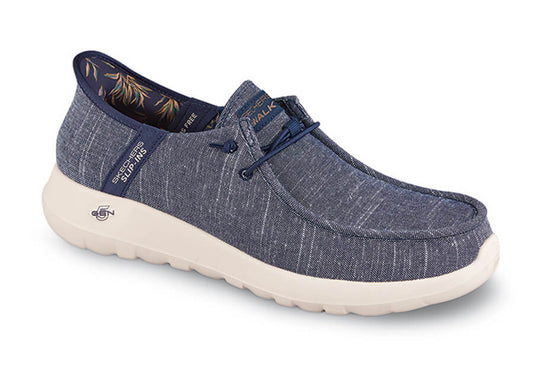 Navy-Go Walk Max With Ease Slip-Ins Skechers 1