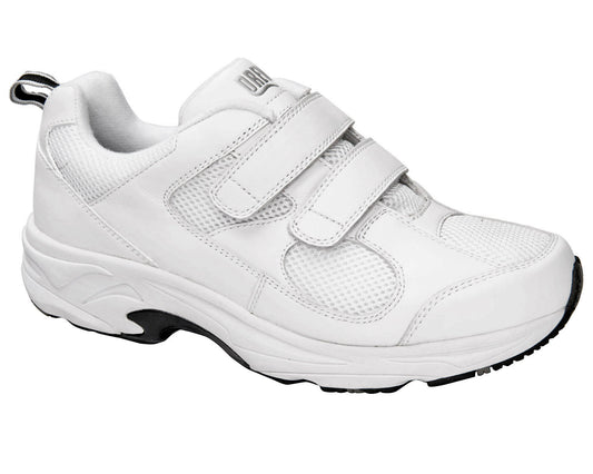 White Leather/ Mesh-LIGHTNING II V BY DREW 1