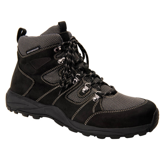 Black Nubuck Leather-Trek Boots BY DREW 1