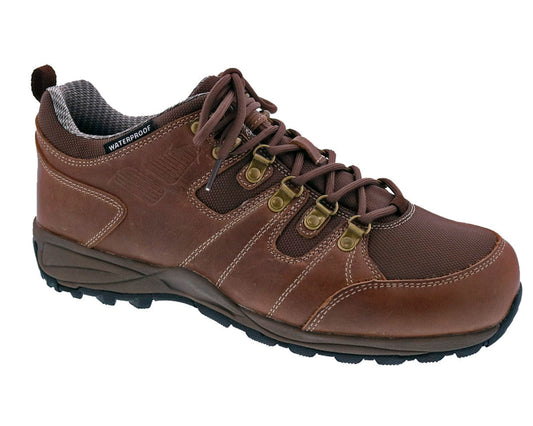 Dark Brown Leather-Canyon Boots BY DREW 1