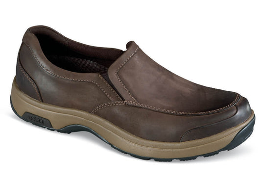 Brown-Battery Park Slip-On Casual Shoe BY DUNHAM 1