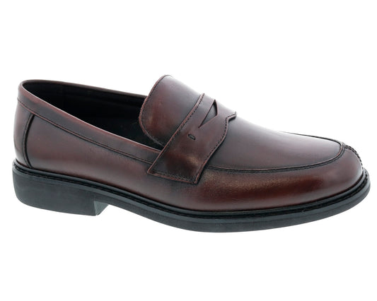 Burgundy Leather-Essex BY DREW 1