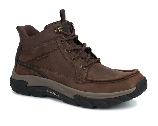 Cocoa-RESPECTED 2 0 HAGLER SLIP-INS RELAXED FIT BY SKECHERS 1