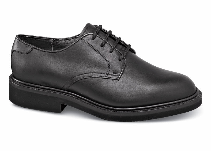 Black Oiled Madison Oxford | Hitchcock Wide Shoes