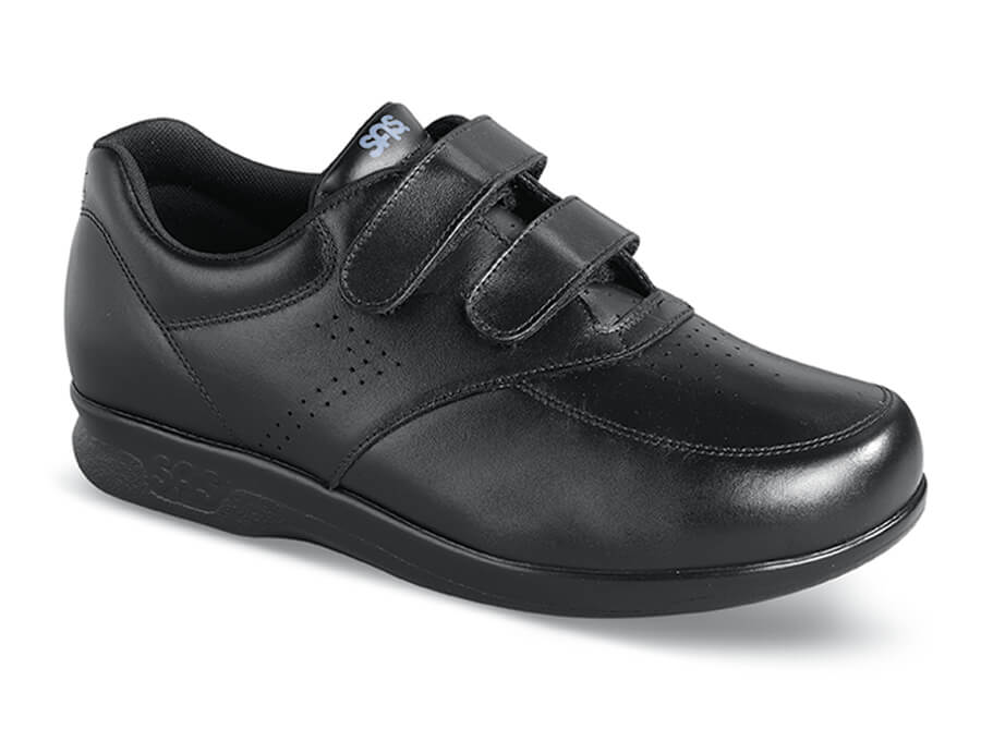 VTO Black Velcro Time Out | Hitchcock Wide Shoes