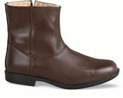 Pile-Lined Brown Boot