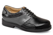 Black/grey Golf Shoe