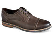 Brown Overland Cap Toe Oxford