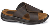 Dark Brown Slide Sandal