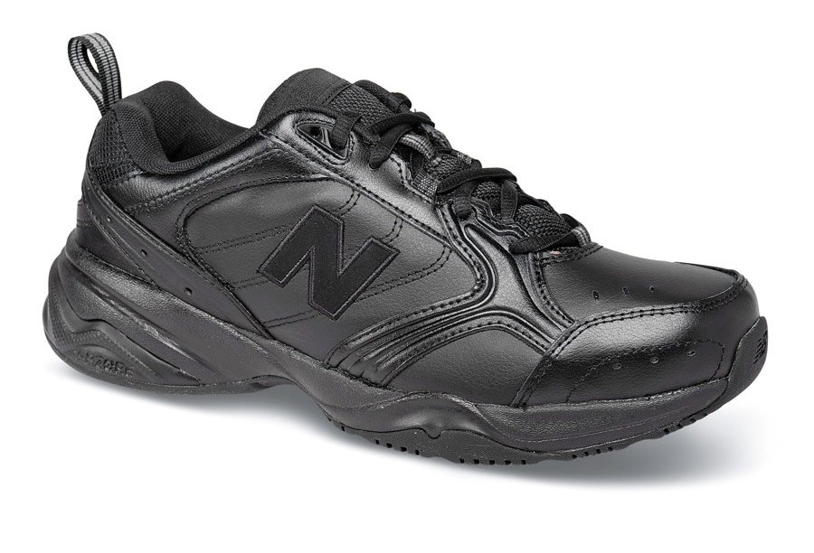 All-black 624 Training Shoe | Hitchcock Wide Shoes