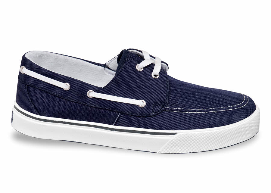 Boat Style Navy Canvas Casual 