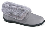 Eve Grey Pile Lined Slipper