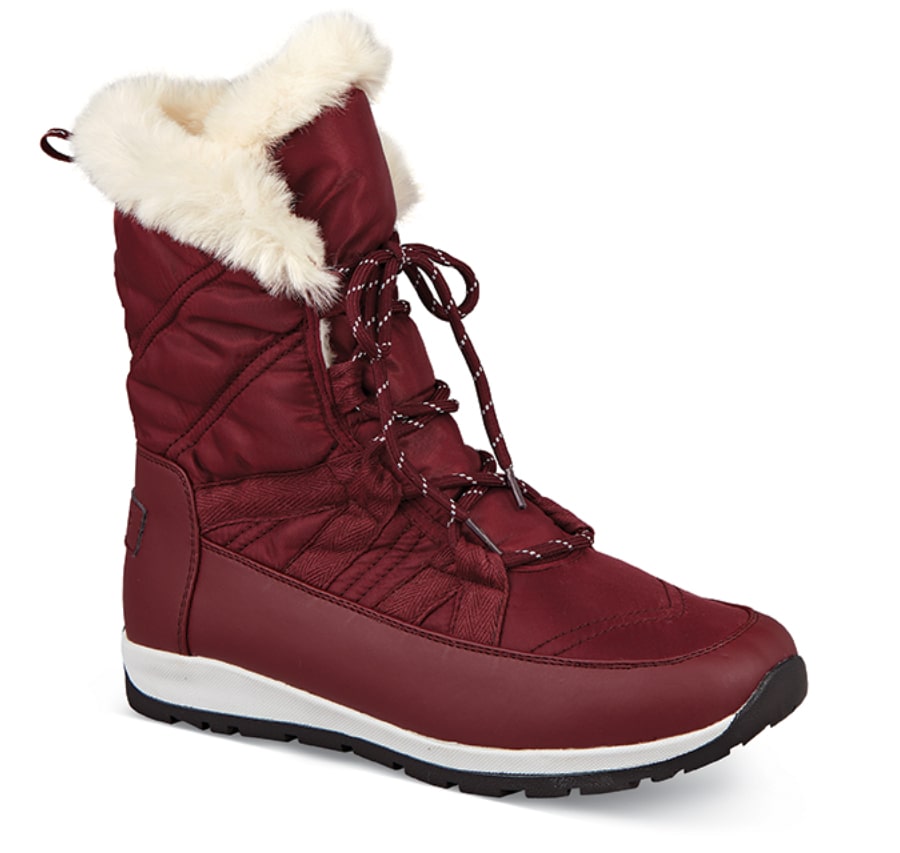 Chery Thinsulate Boot Wine | Hitchcock Wide Shoes