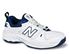 White/navy 1007WT tennis shoe