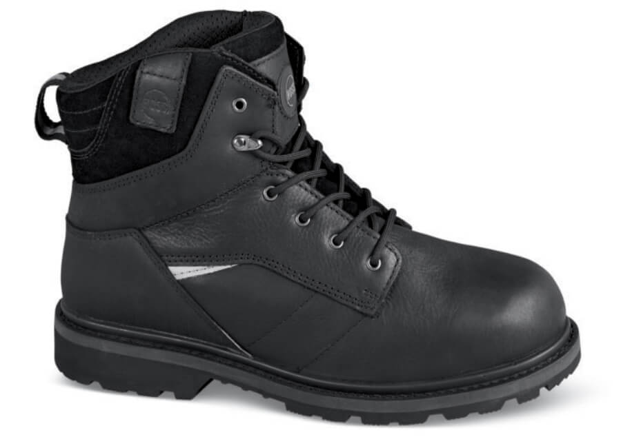 Black Carson Safety Toe Boot