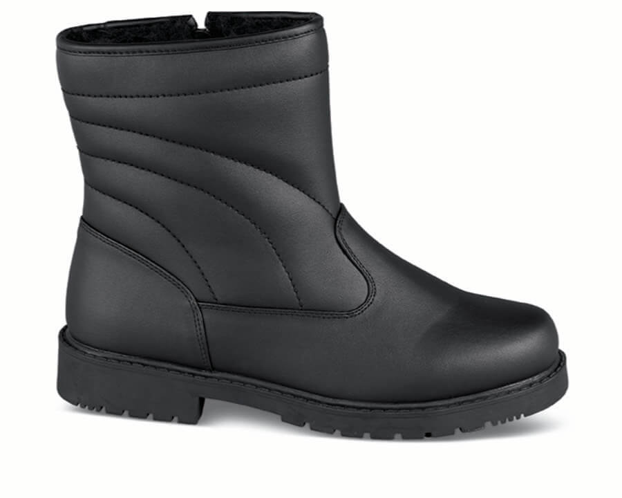 Black Abe Lined Winter Boot