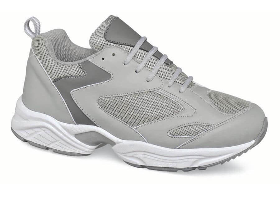 Grey Mesh Athletic Shoe