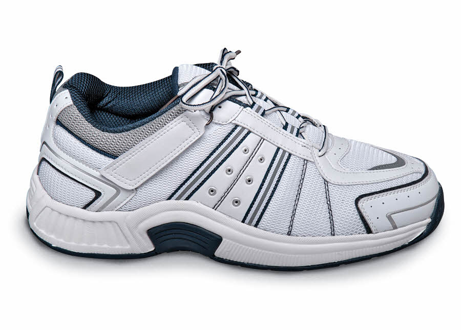 White Tie-less Athletic Shoe
