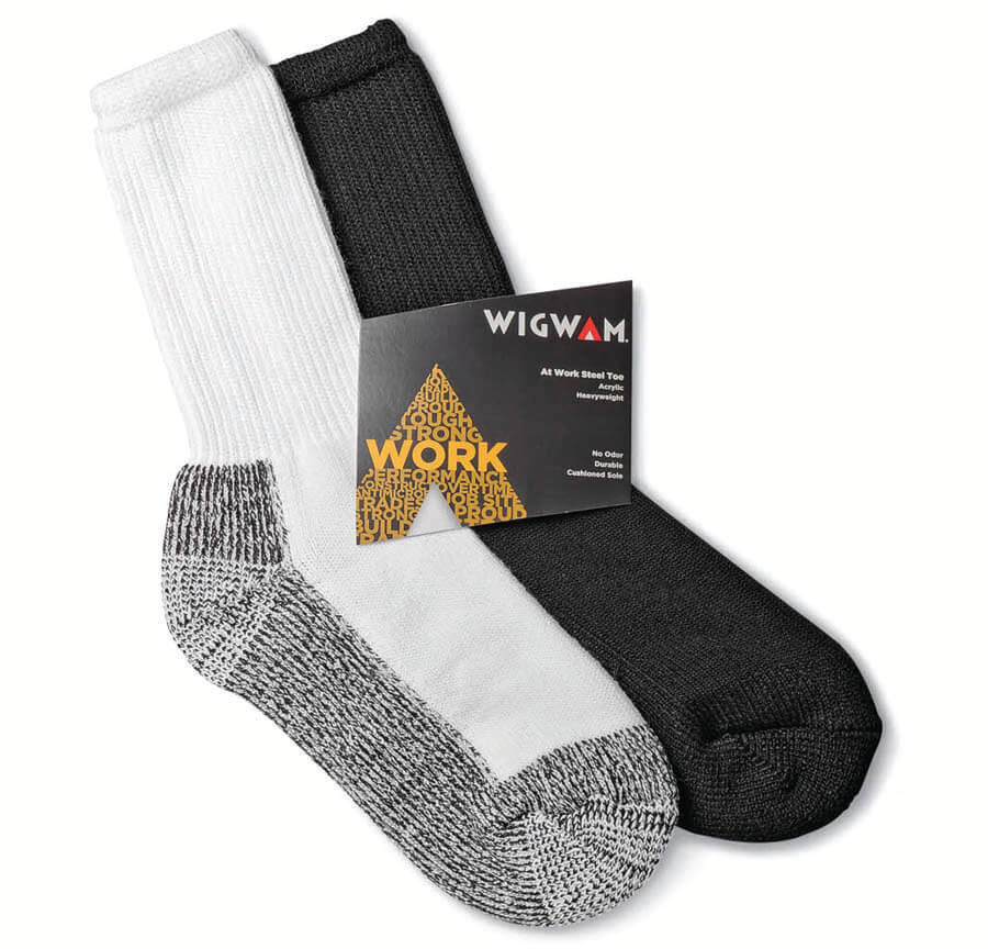 At Work Steel Toe Socks