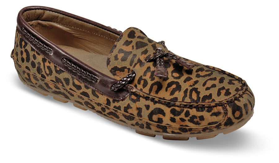 Josie Leopard Driving Shoe