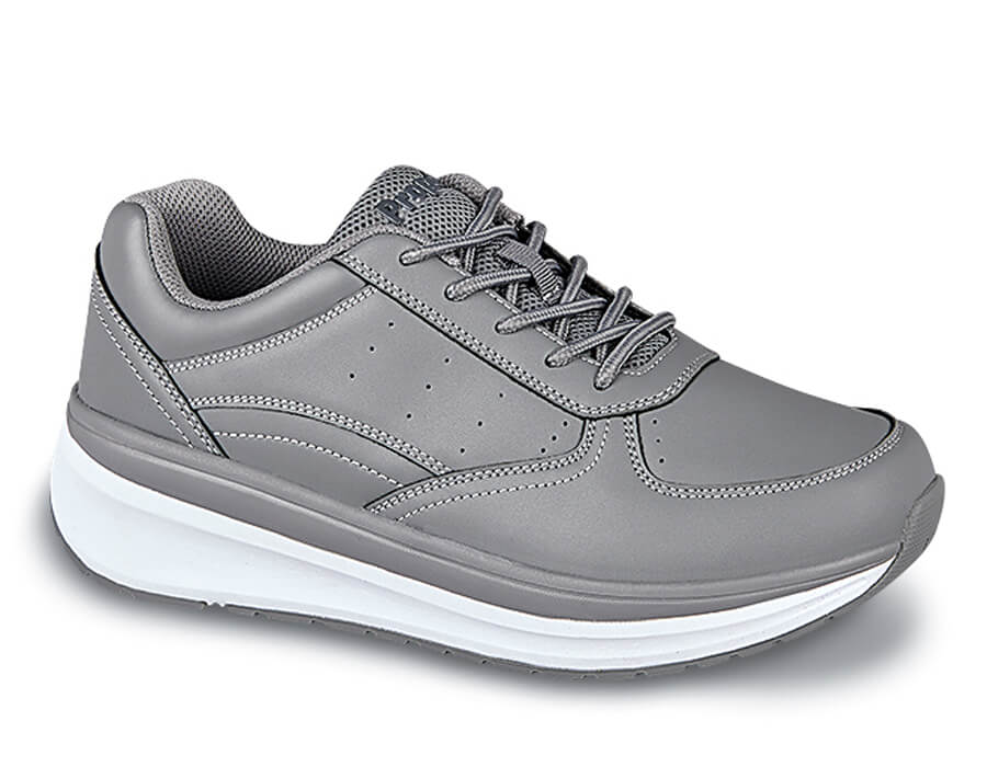 Ultima Grey Leather Casual