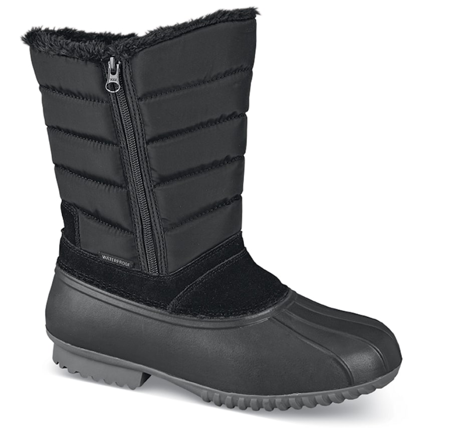 Illia 8&quot; Black Waterproof Boot
