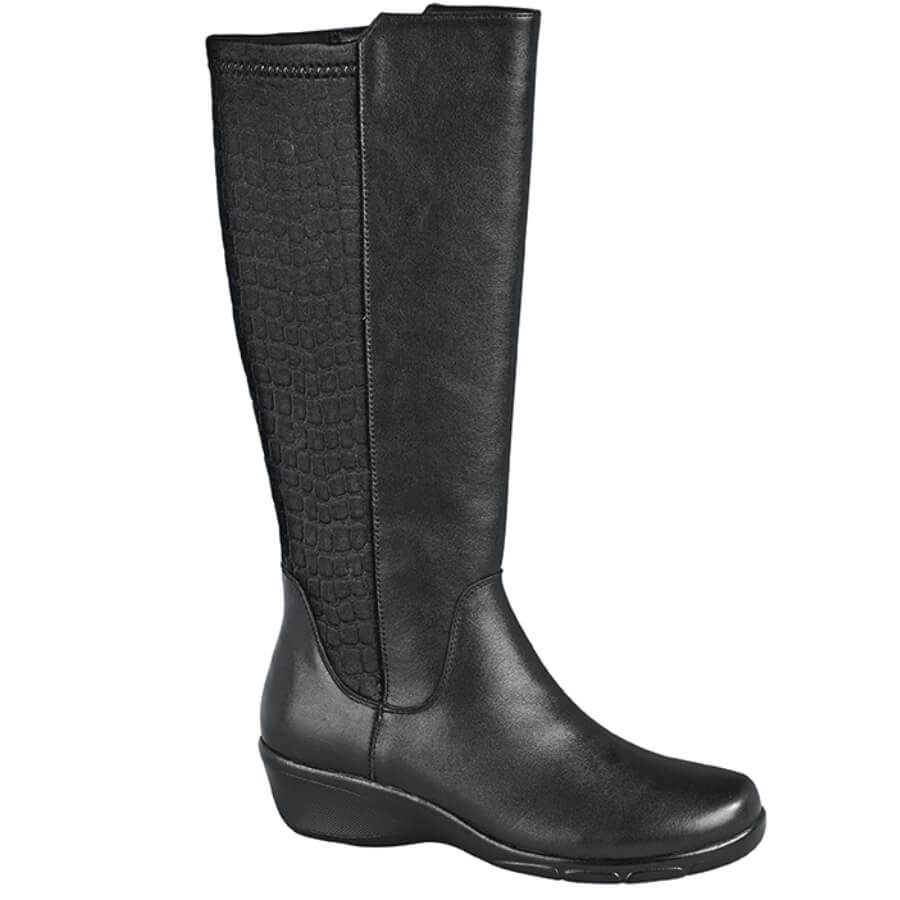 West 14&quot; Tall Black Boot