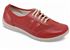 Julie Red Leather Sneaker
