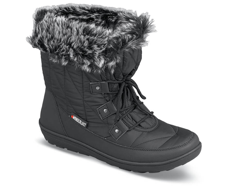 Snowflake Black Thinsulate Boot