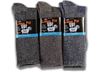 Extra Wide Marled Wool Socks