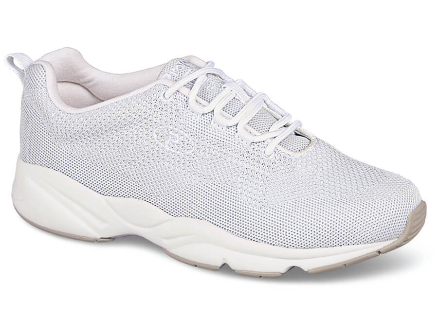 White Silver Combo-Stability Fly Propet BB 1
