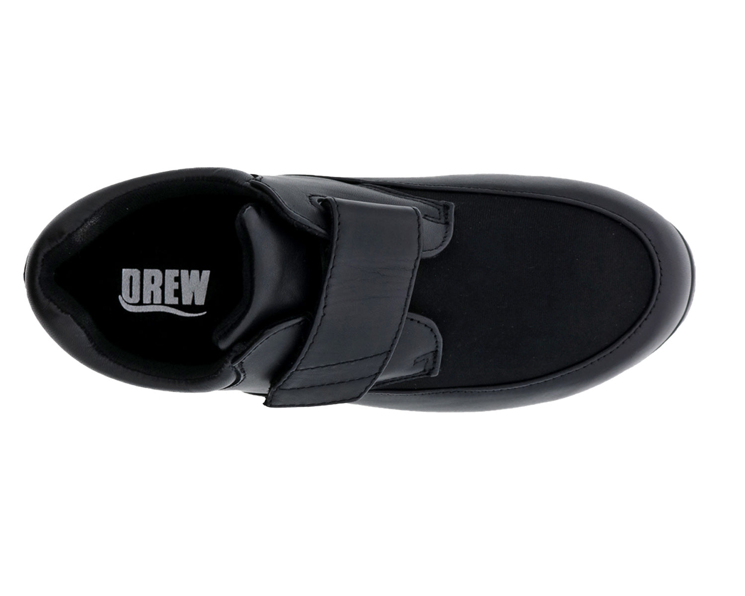 Black Leather   Black Stretch-Quest BY DREW 2