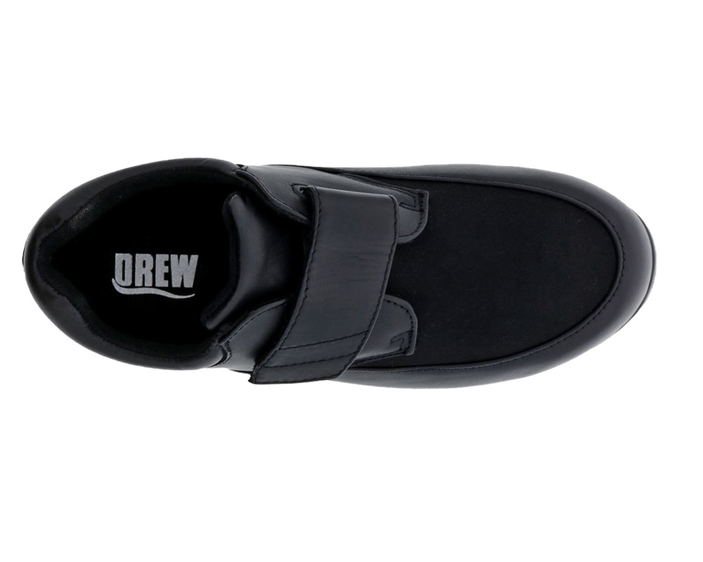 Black Leather   Black Stretch-Quest BY DREW 2
