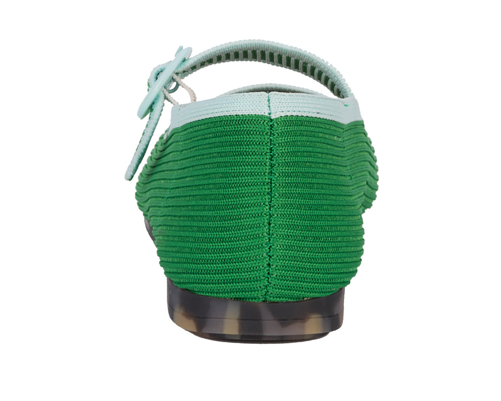 Green Knit Fabric-NAOMI BY ROS HOMMERSON 2