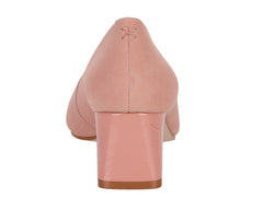 Rosewood Suede Patent-MEREDITH PUMP BY ROS HOMMERSON 2