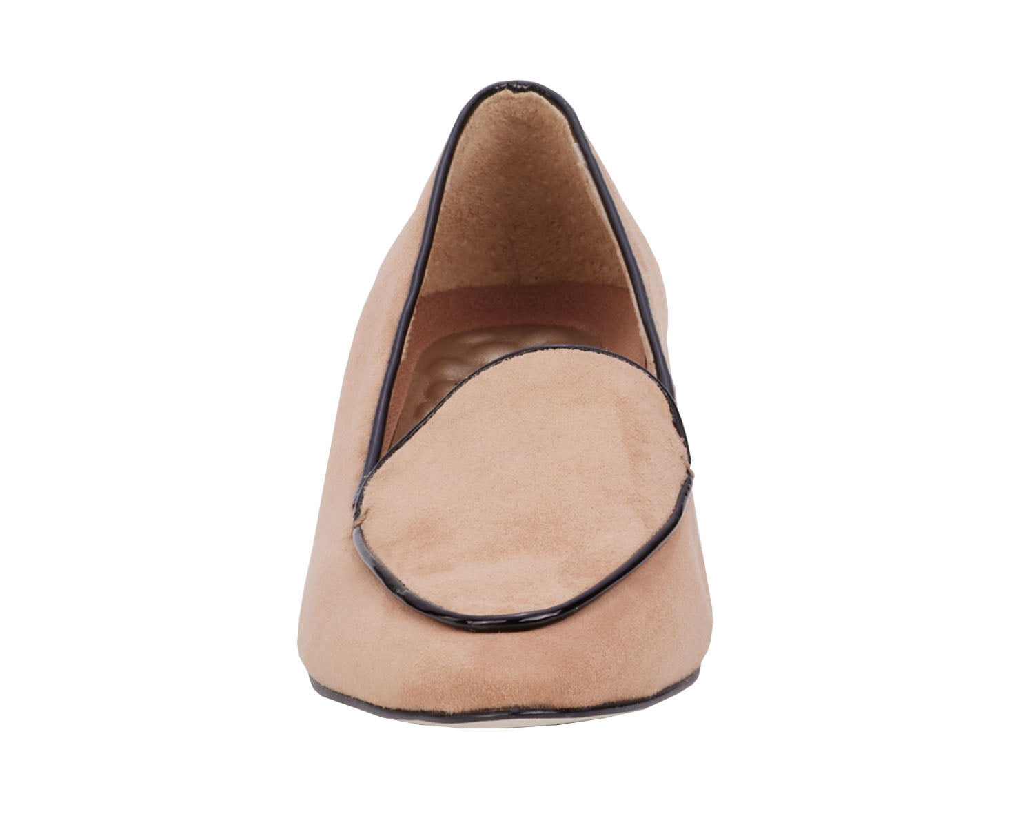 Nude Suede Black Patent-HONEY BY ROS HOMMERSON 2