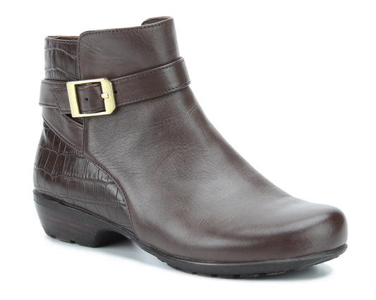Brown Nappa Combo-ELLIS BOOT BY ROS HOMMERSON 1