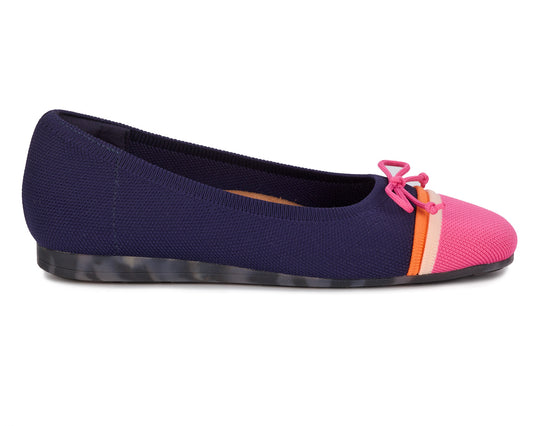 Navy Pink Multi Knit-NOELLE BY ROS HOMMERSON 2