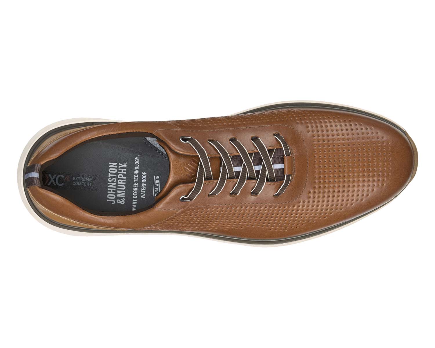 Tan Waterproof Leather-XC4 PRENTISS U-THROAT BY JOHNSON MURPHY 2