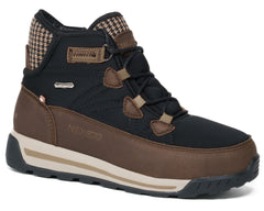 Brown Leather Combo-ICE WONDER MID BY NEXGRIP 1
