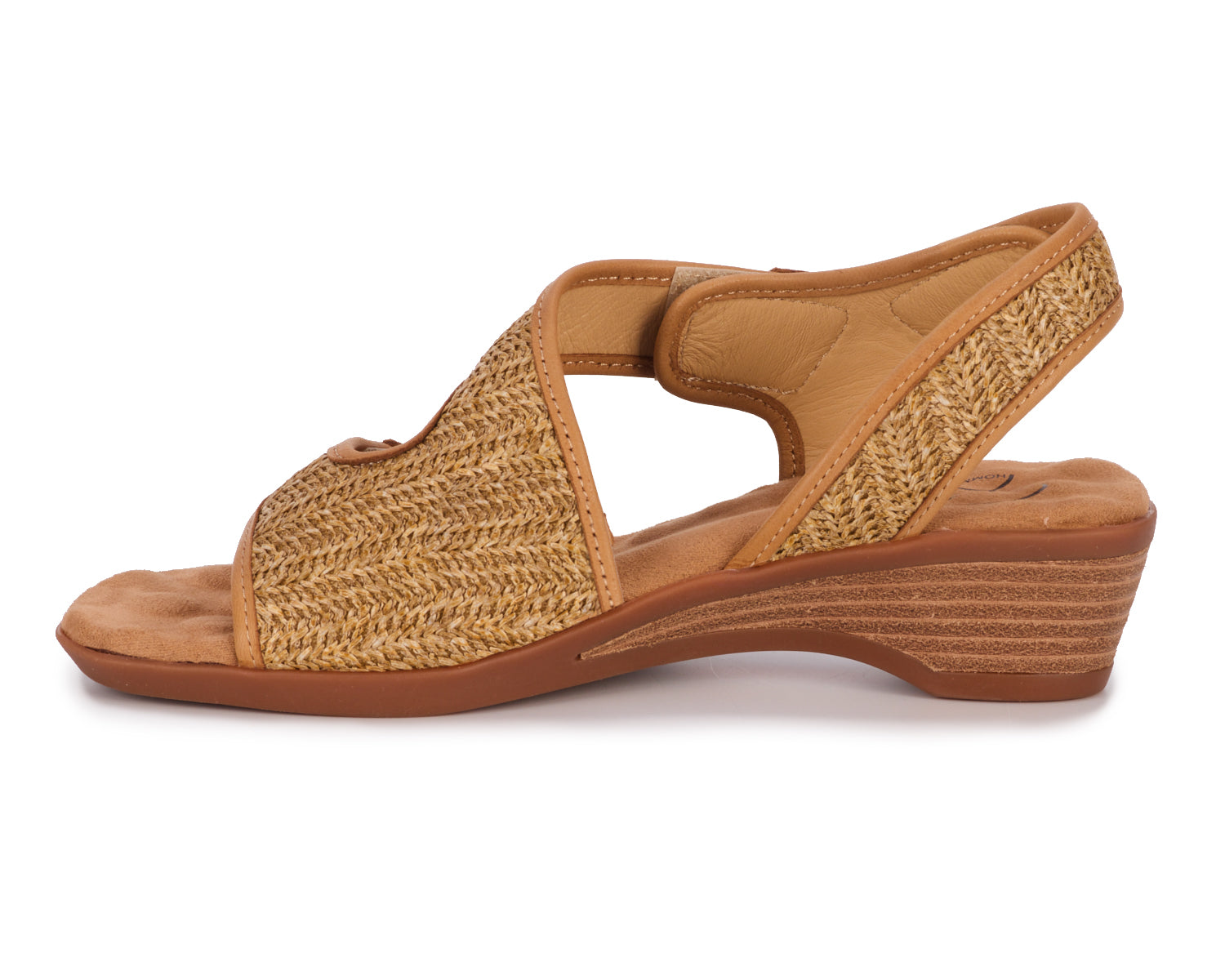 Tan Raffia Leather-KIMMI BY ROS HOMMERSON 2