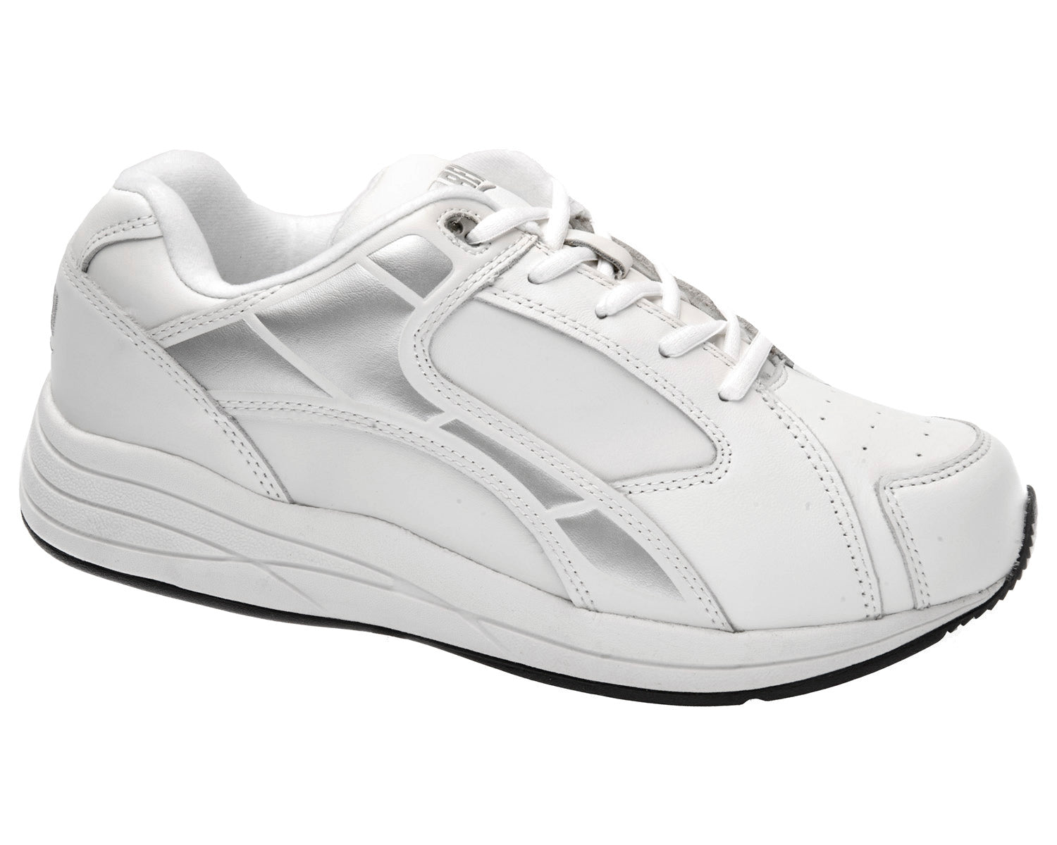 White Leather-Force BY DREW 1