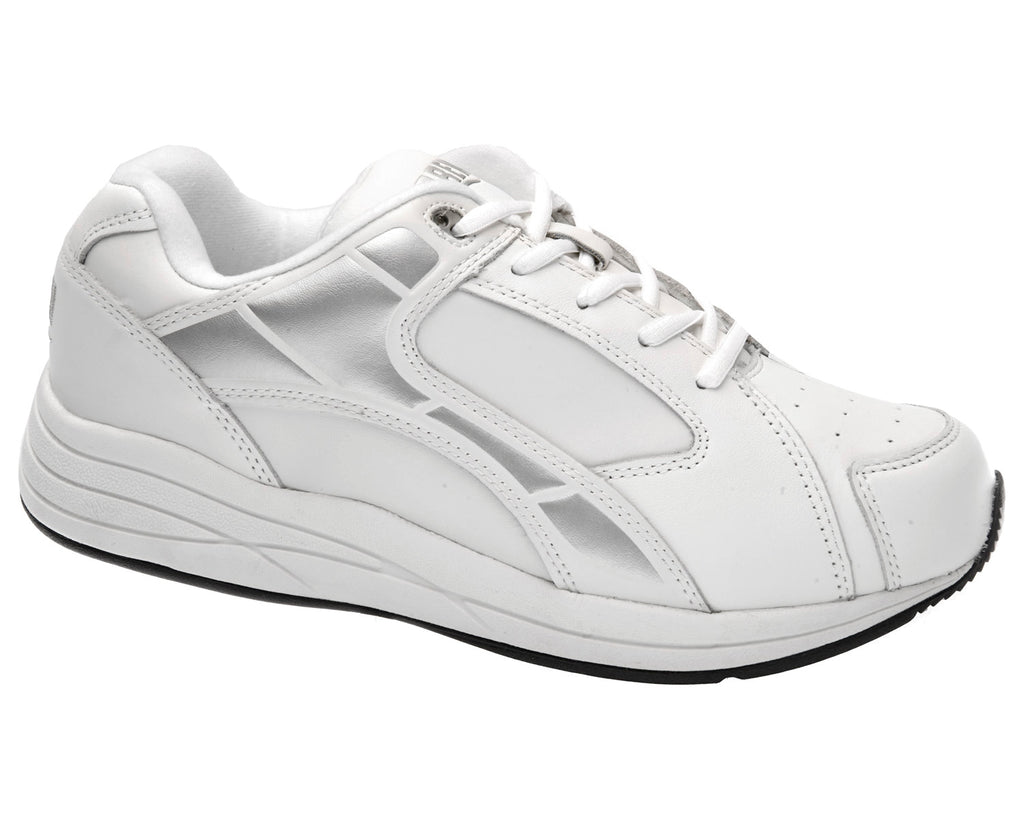 White Leather-Force BY DREW 1